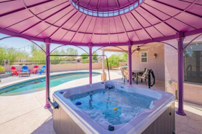 Boho Chic Arizona Villa w Pool & Mini Golf